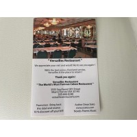 Restaurant Thank You Label Stick On 4 " x 6 " Sample 1000 Labels